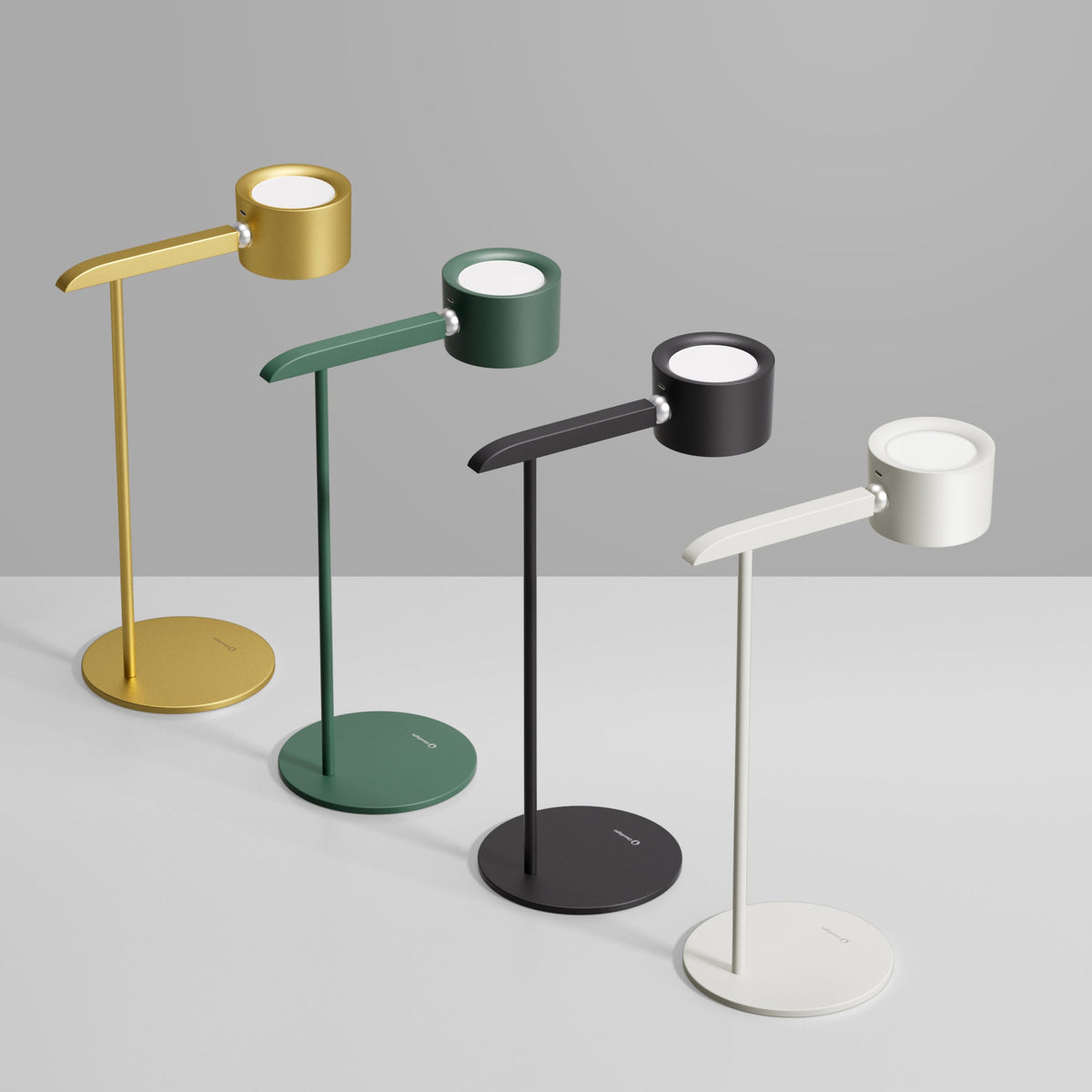 Desk Lamp Stand - White