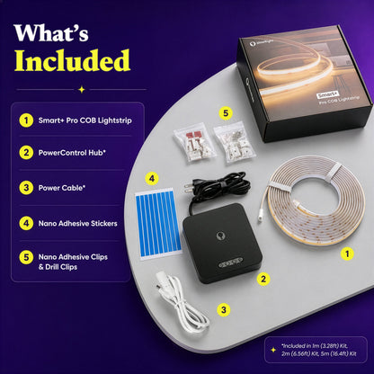 GlowRight Smart+ COB Lightstrip